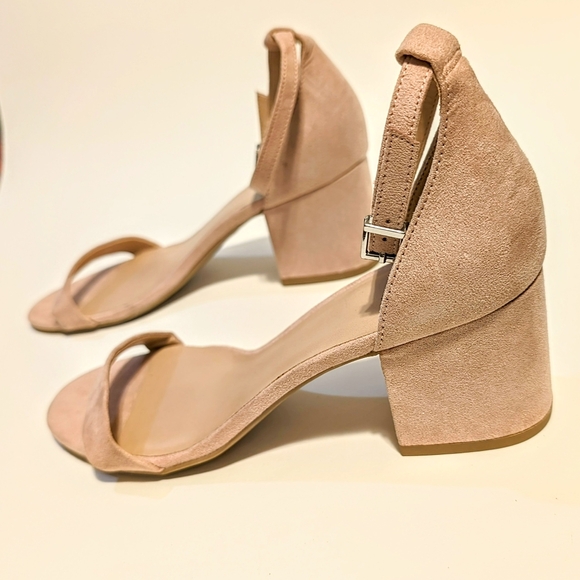 Call It Spring Women's Vegan Strappy Block Heel Size 8.5 - Picture 1 of 6